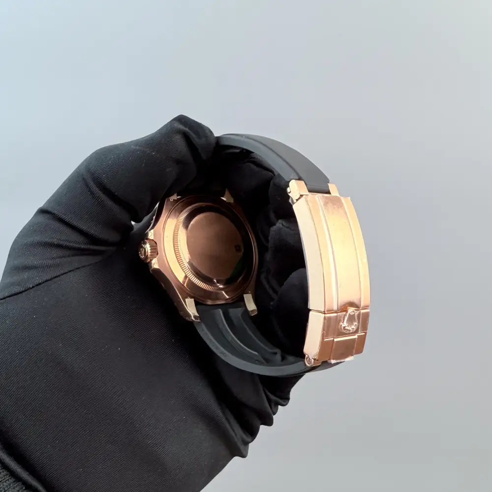Superclone Yachtmaster Rose Gold With Oysterflex