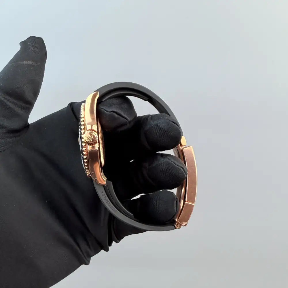 Superclone Yachtmaster Rose Gold With Oysterflex
