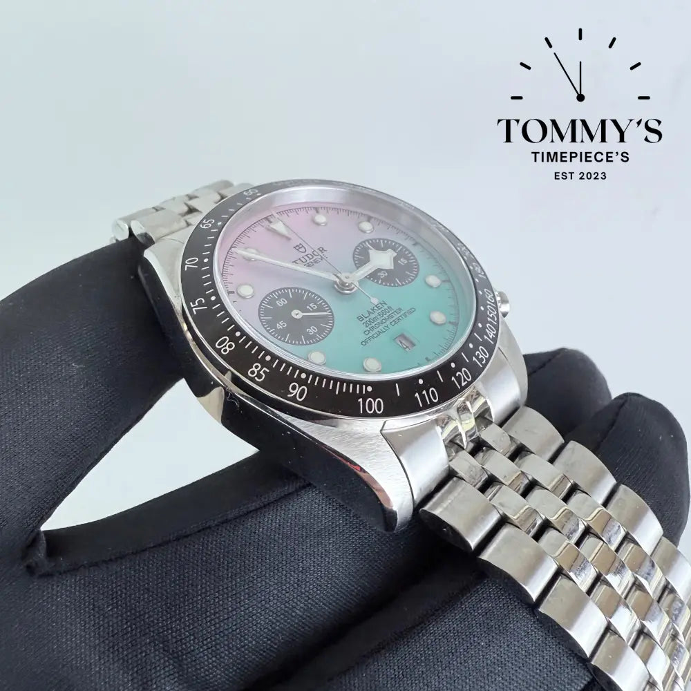 Used Superclone Black Bay Chronograph [Blacked Custom Editon]