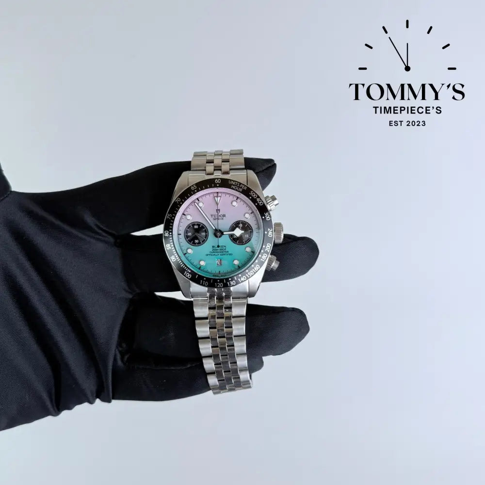 Used Superclone Black Bay Chronograph [Blacked Custom Editon]