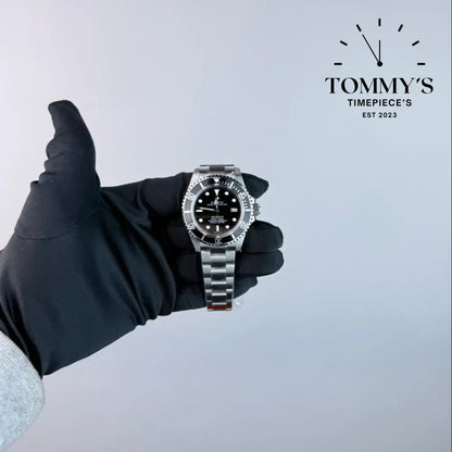V9 Superclone Sea-Dweller (16600) 40mm Black Dial-Oyster Bracelet (Black Aluminium Bezel) Watches