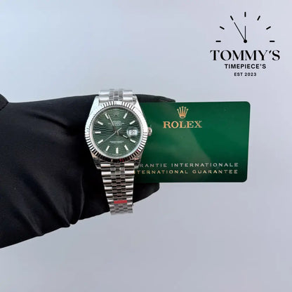 Superclone VSF Datejust 41mm Green Motif Dial (Best Edition)