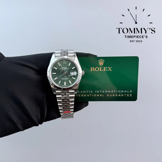 Superclone VSF Datejust 41mm Green Motif Dial (Best Edition)