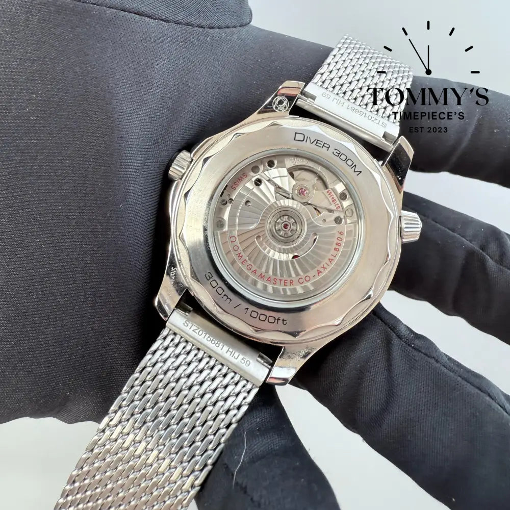 Superclone Seamaster Diver 300M With Matching Card And Free Rubber Strap