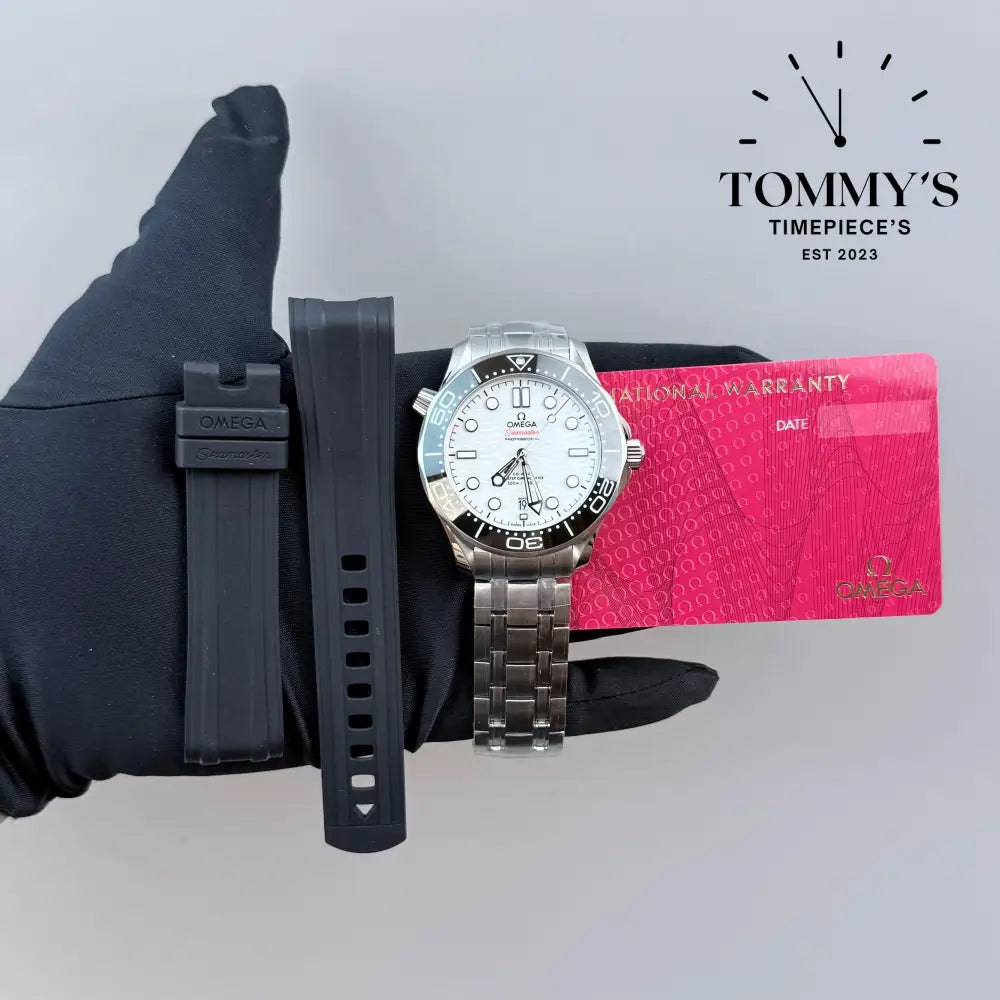 Superclone Seamaster Diver 300M With Free Rubber Strap