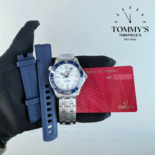 Seamaster Diver 300M With Free Rubber Strap [Best Edition]
