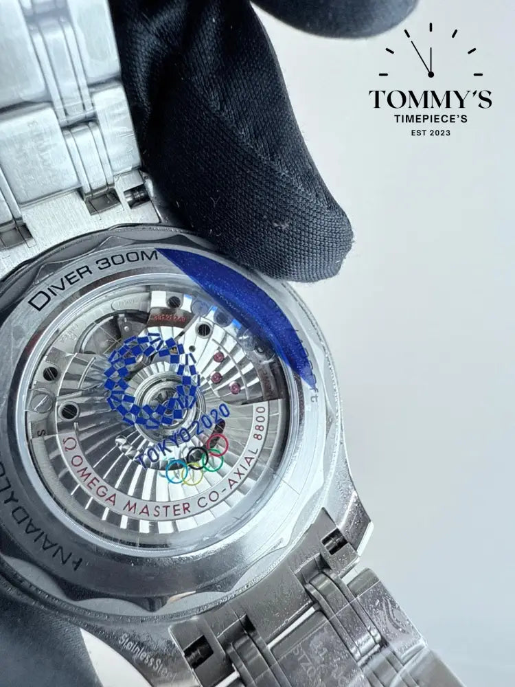 Seamaster Diver 300M With Free Rubber Strap [Best Edition]
