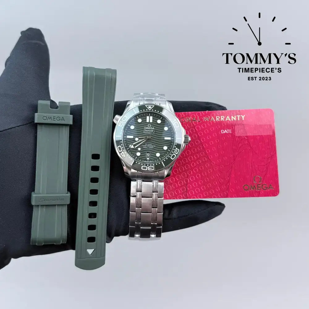 Superclone Seamaster Diver 300M With Free Rubber Strap