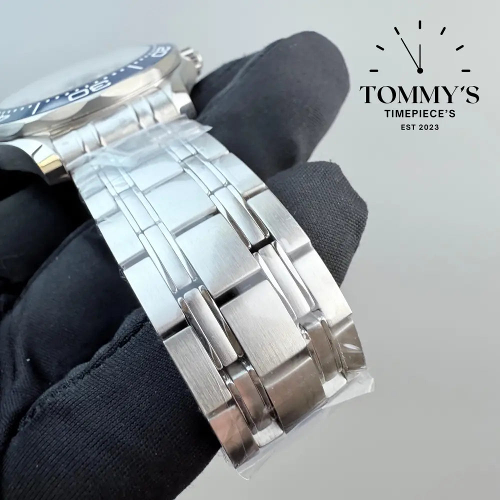 Superclone Vsf Seamaster Blue With Free Rubber Strap