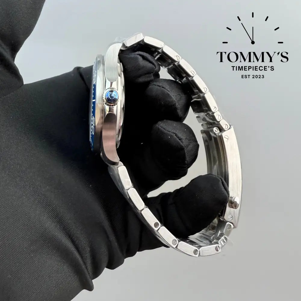 Superclone Vsf Seamaster Blue With Free Rubber Strap