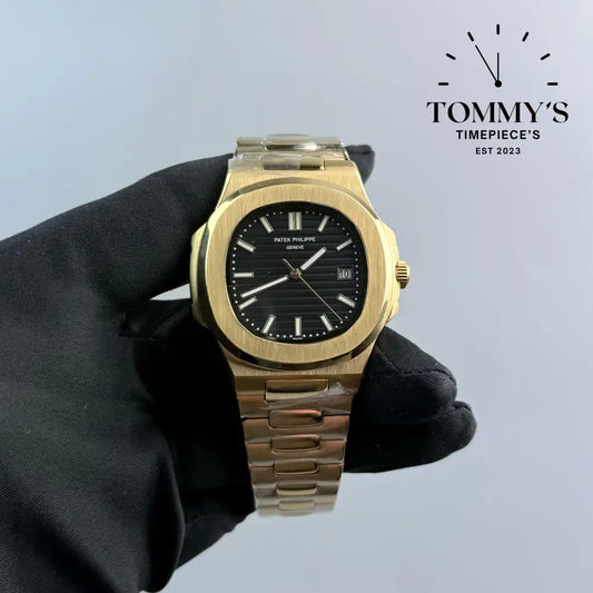 AAA + Yellow Gold Nautilus