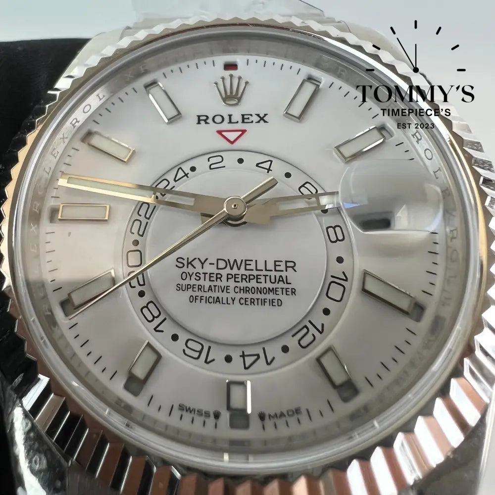 Superclone Zf Skydweller White Dial On Jubilee
